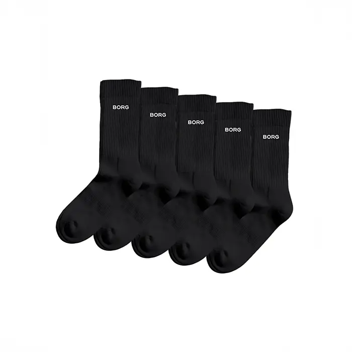 Björn Borg Essential Crew Sock 5‑pakning Multipack 2