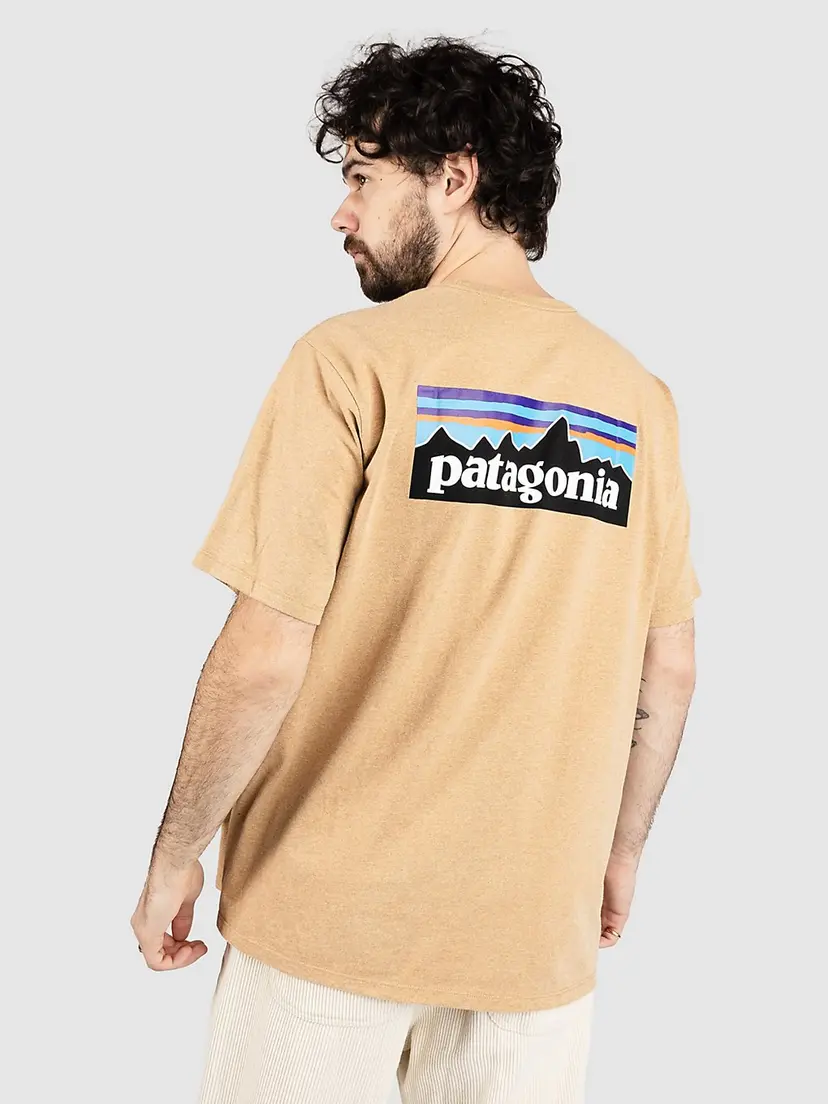 Patagonia Patagonia P-6 Logo Responsibili T-skjorte brun