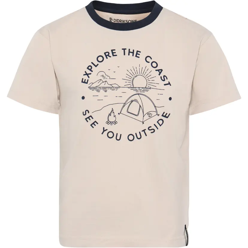 Didriksons Didriksons Mynta Kids T-Shirt 4 Sand Beige