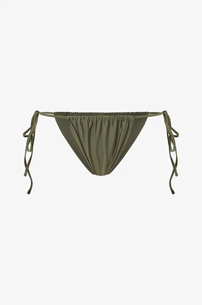 Drop of Mindfulness Bikinitruser Swim Tie Bikini Bottom - Grønn
