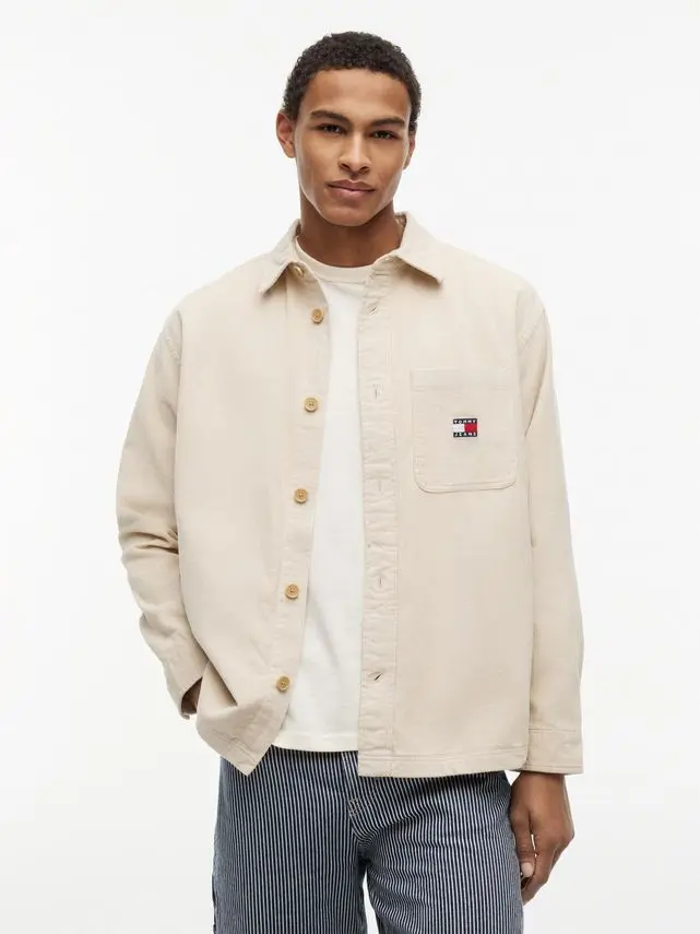 Tommy Jeans TJM BRICK CORD OVERSHIRT EXT