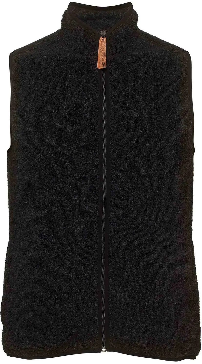 Aclima Aclima M's ReBorn Terry Vest Dark Grey Melange