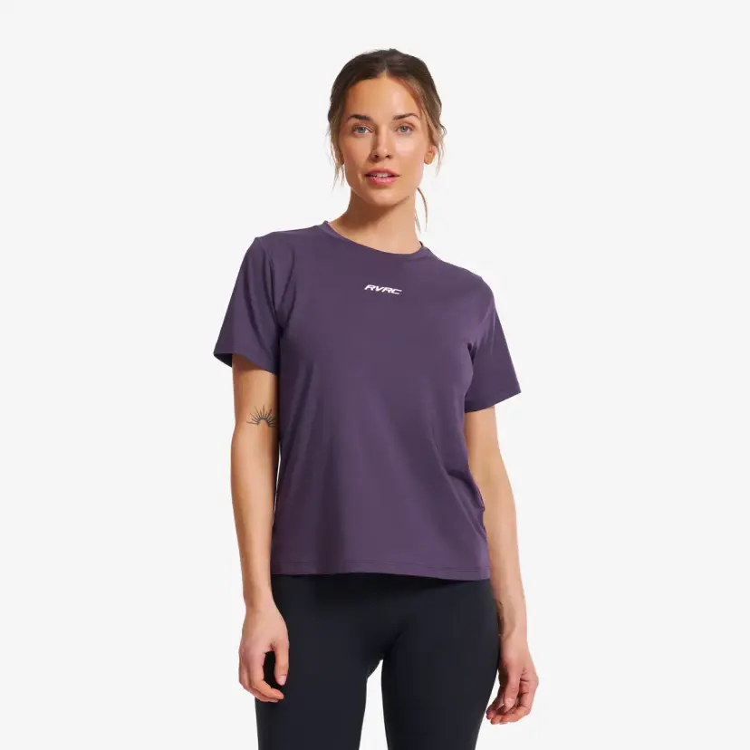 RevolutionRace Direction Active T-shirt Dame Nightshade