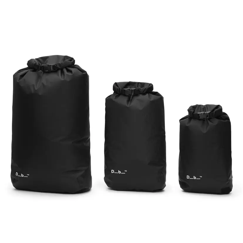 DB Dry Bag 3Pcs Set Black Out