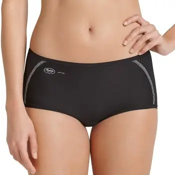 Anita Anita Truser Active Sporty Brief Panty Svart 36 Dame