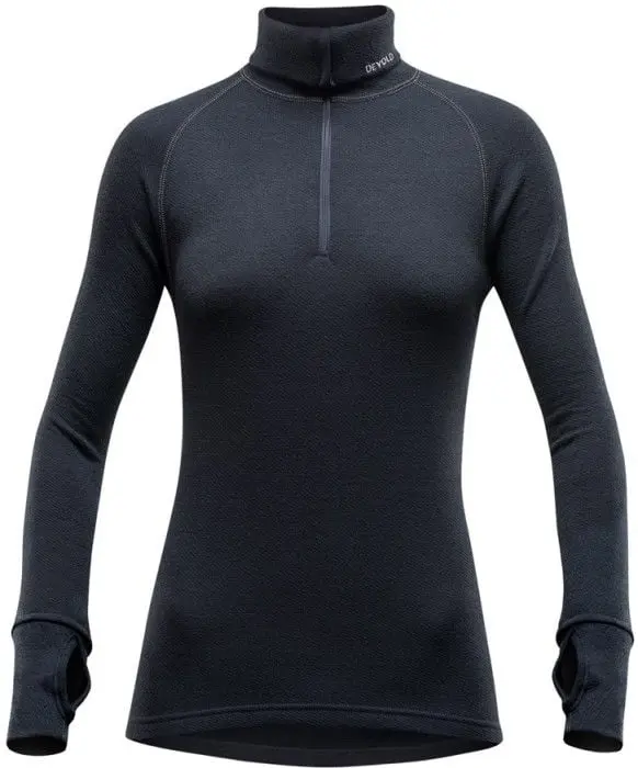 Devold Devold Expedition Woman Zip Neck Black