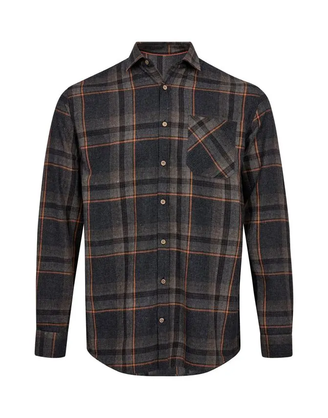 SALT Flannel shirt l/s modern fit