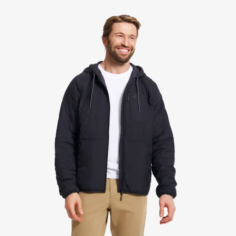 RevolutionRace Tapa Quilt Insulated Jacket Herre Black