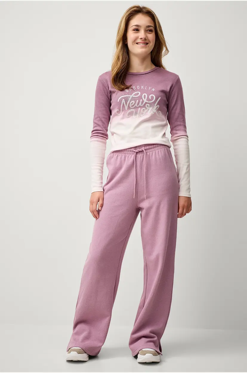 Ellos Collection Sweatbukser Ines - Lilla