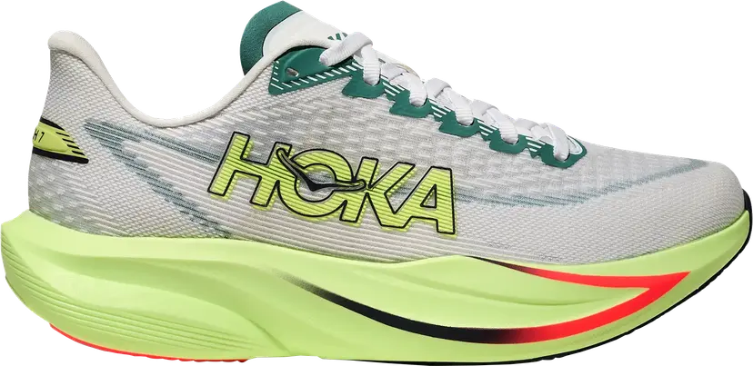 HOKA Hoka Men's Mach 7 Frost/Neon Yuzu