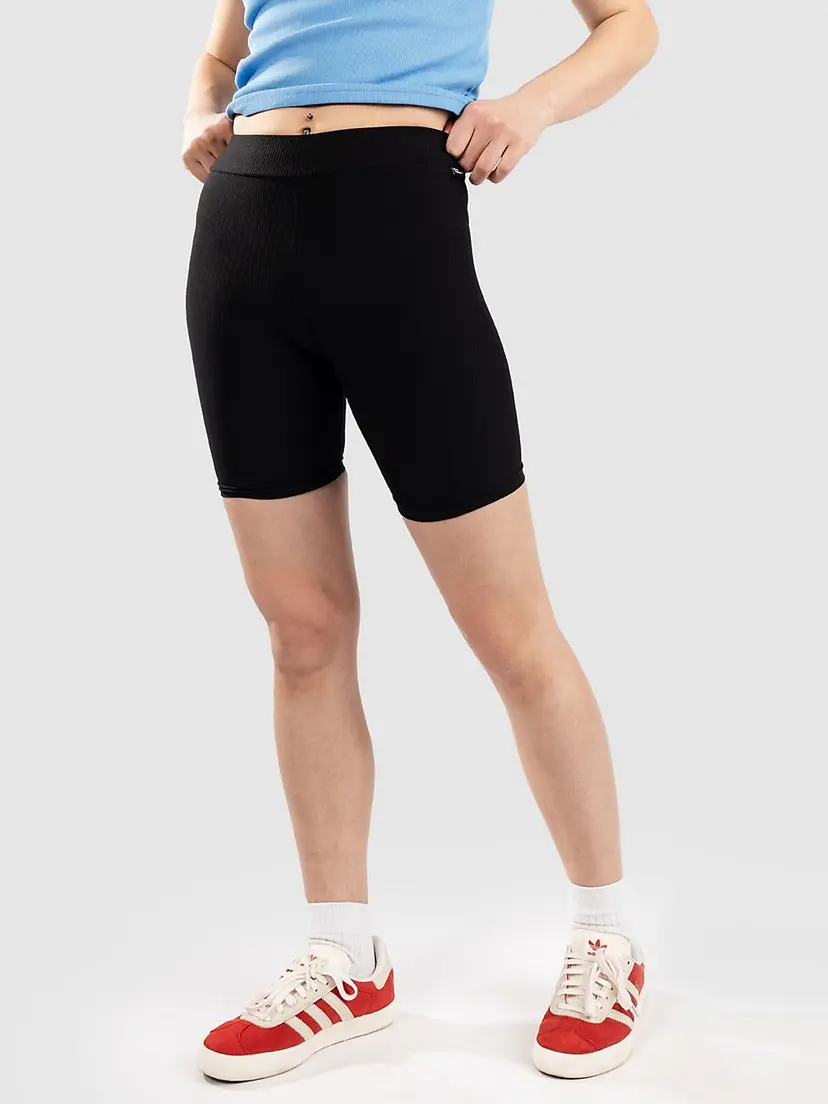 Blue Tomato Blue Tomato Ribbed Short Leggings Shorts svart
