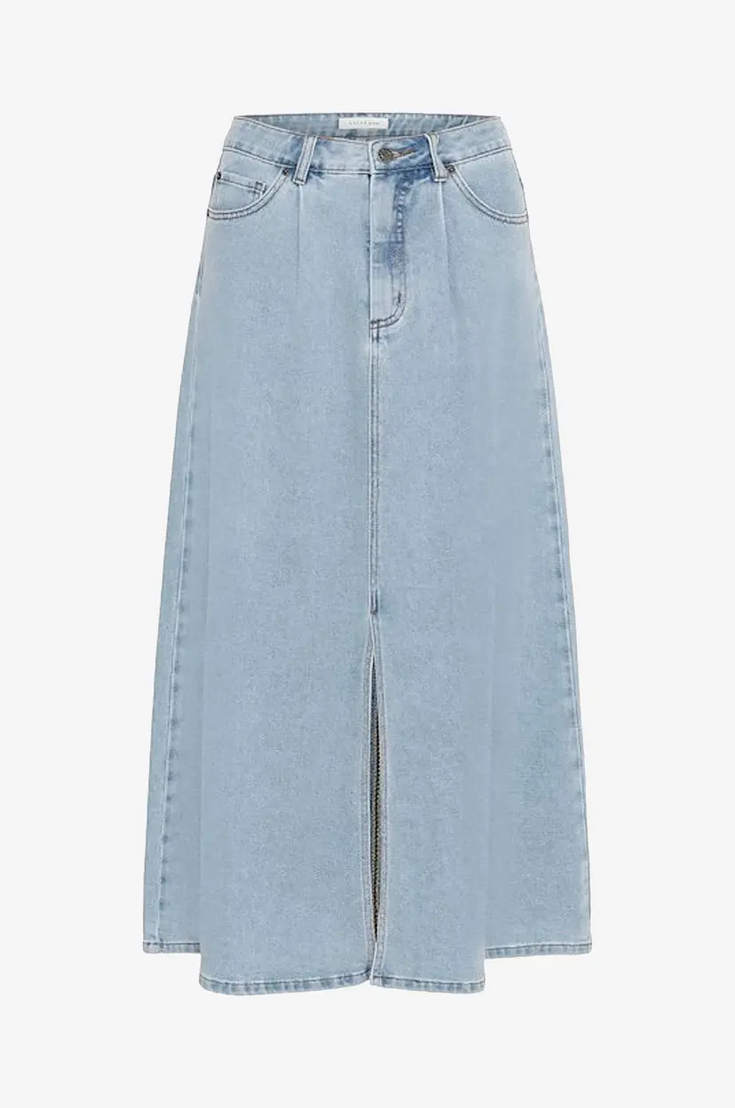 Kaffe Denim skjørt kaMinna Denim Skirt - Blå