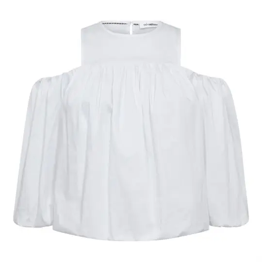 Co Couture Co' Couture - Sanna Balloon Blouse - White
