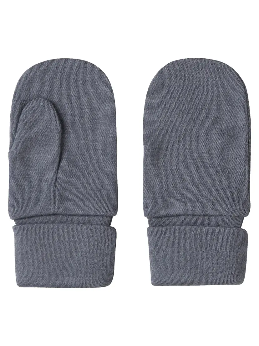 NAME IT Ullvotter m/tommel «WILLIT» Mini Folkstone Gray