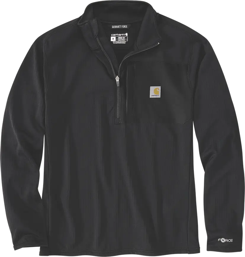 Carhartt Carhartt Men's Mock Neck Half-Zip Black