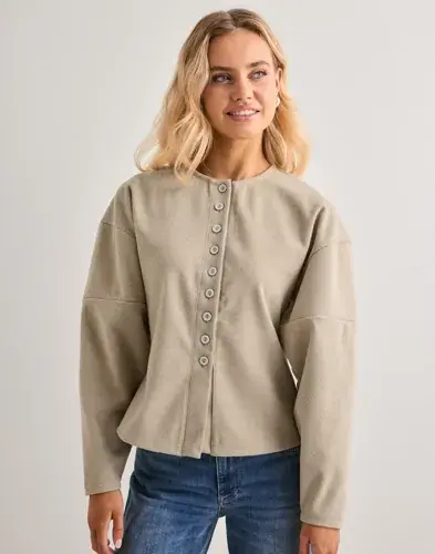 Vero Moda Vero Moda - Beige - Vmklea Ls O-Neck Cardigan Jrs Ga