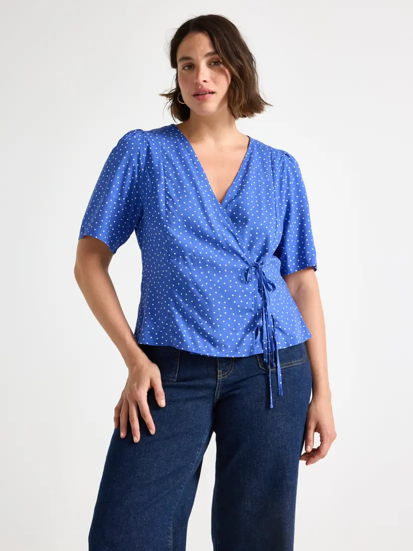 Lindex Kortermet bluse