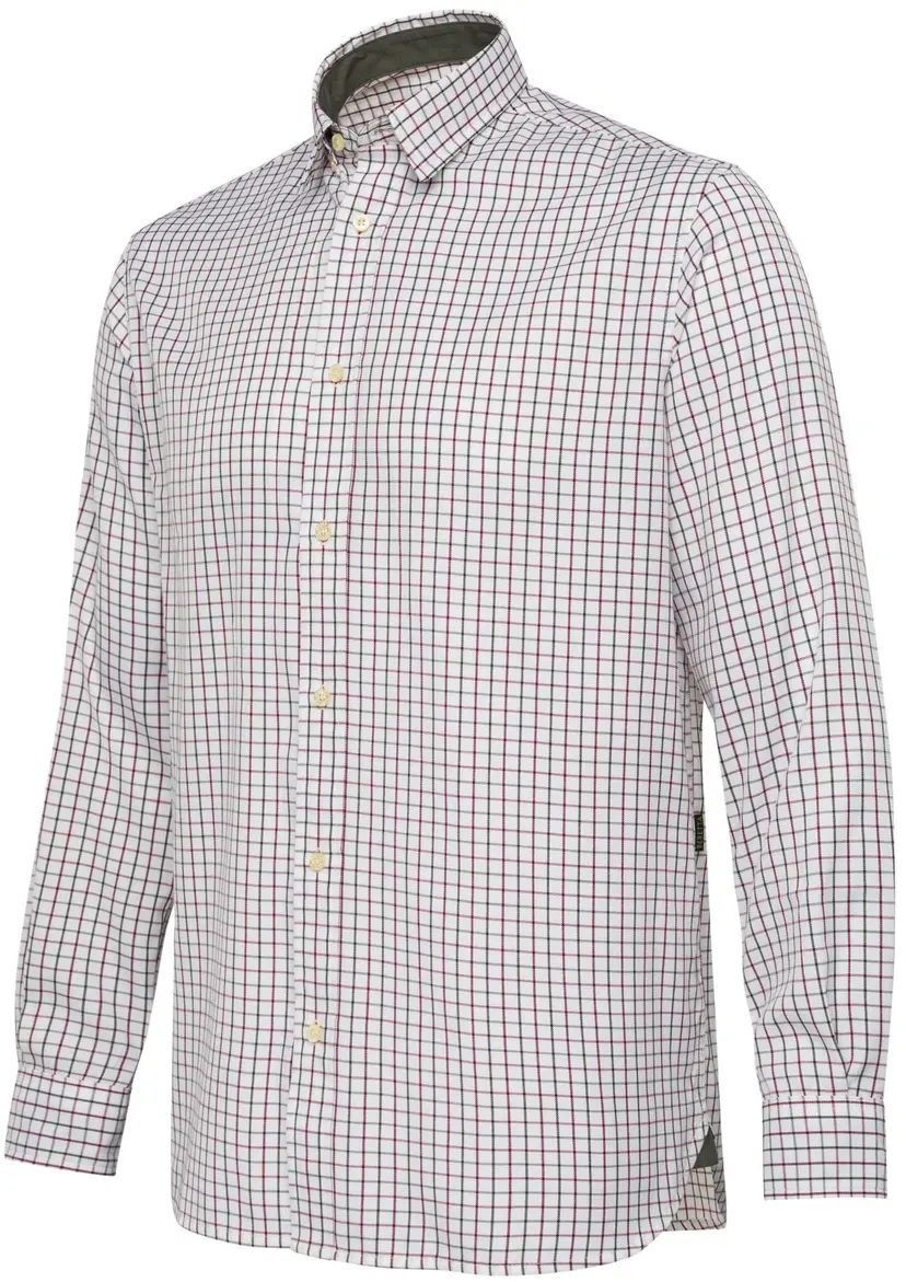 Beretta Beretta M's Charlow LS Shirt Ivory Blue Check