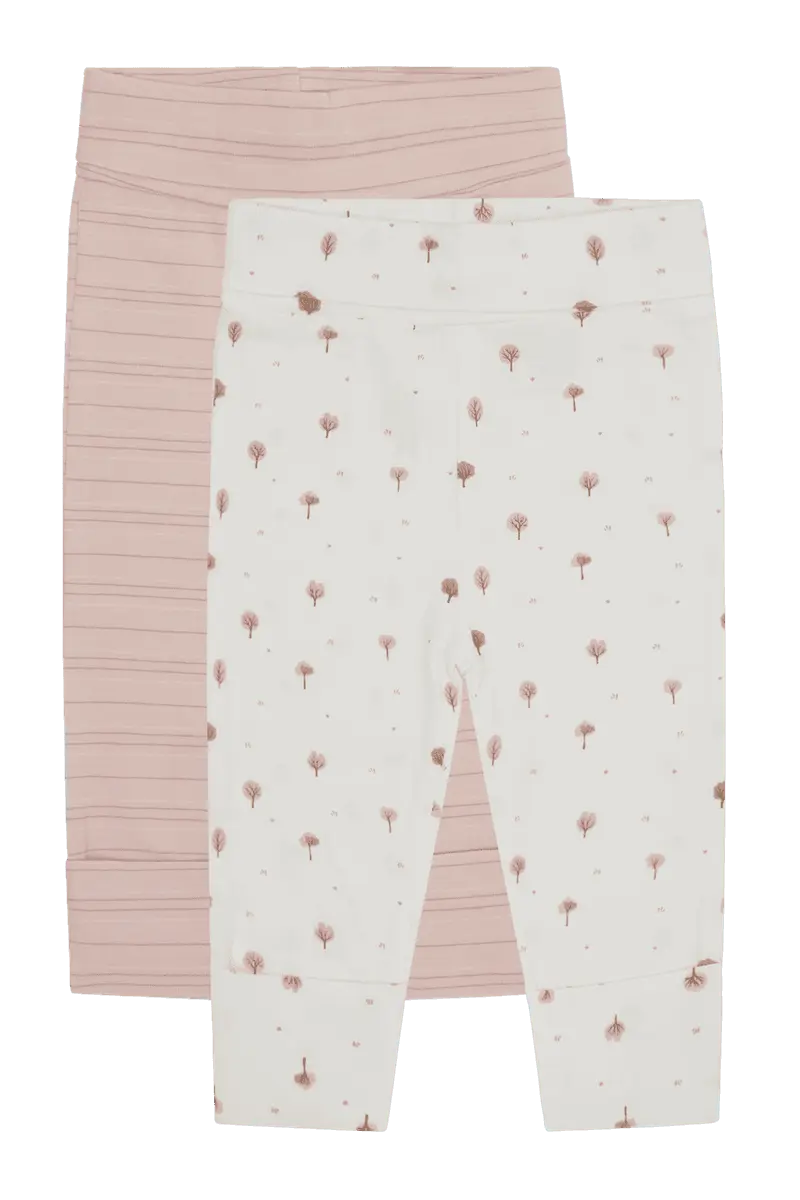 Hust and Claire Hust And Claire Luca Leggings 2 Pak Peach Dust (80 / 1 år)