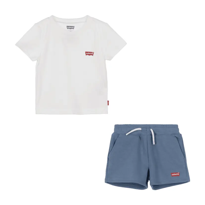 Levi's Levis Shorts Sett Sugar Cloud Dancer Klassisk (80 / 1 år)