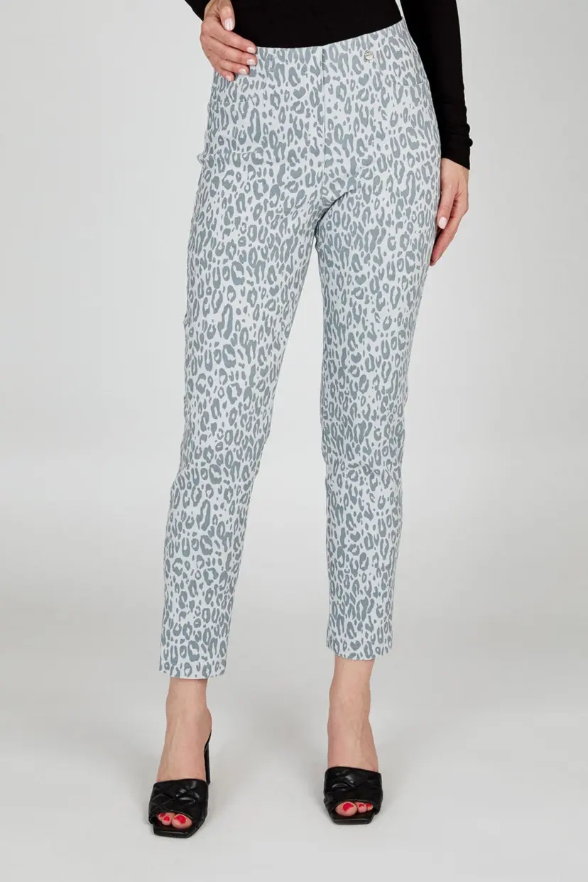 ROBELL BELLA 09 TROUSERS GREY