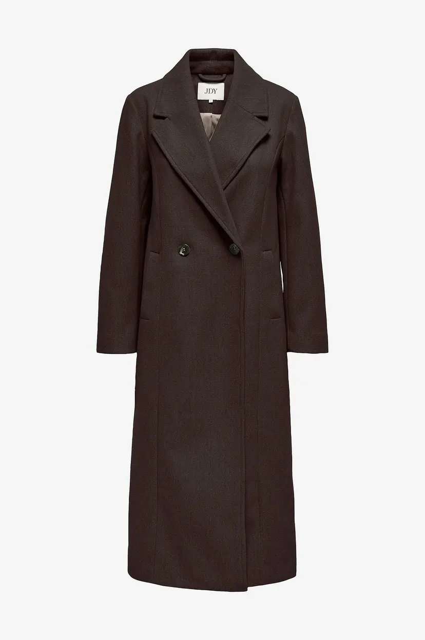 JDY Kåpe jdyViola X-long Coat - Brun