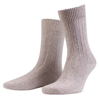 Amanda Christensen Amanda Christensen Strømper Supreme Wool Sock Gråmelerad Str 43/46