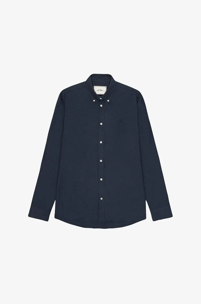 Les Deux Flanellskjorte Soft Flannel Shirt - Blå
