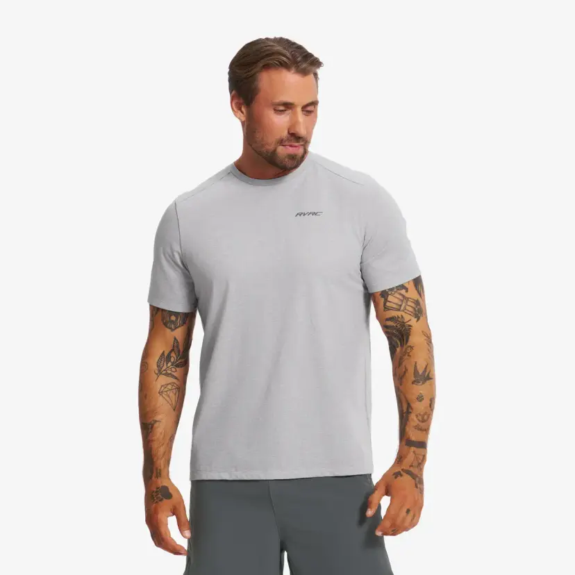 RevolutionRace Performance Soft Mesh T-shirt Herre Alloy Grey