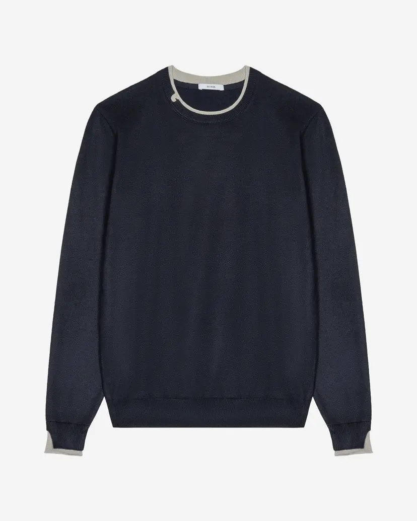 Seinse Seinse MI3093SS Blue Sweatshirt