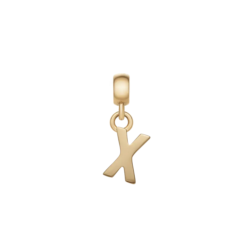 Daniel Wellington Gold Charm Letter | DW