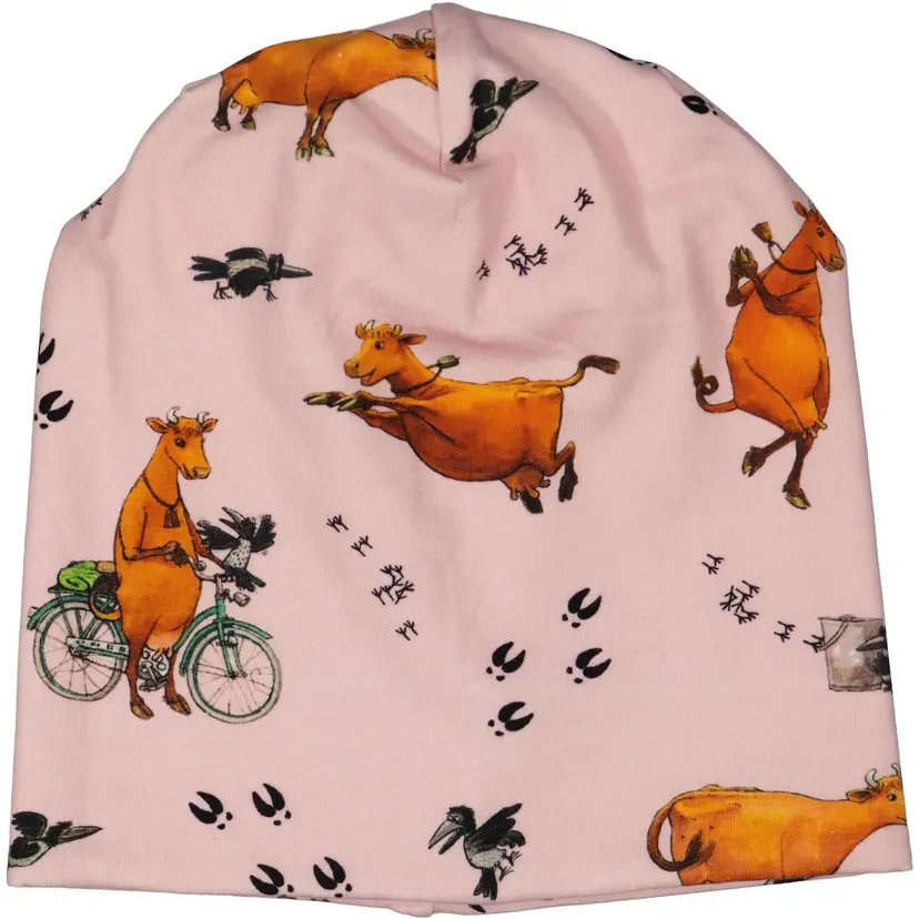 Geggamoja Fleecemössa Mamma mu och Kråkan Rosa - Baby 2-6 mån