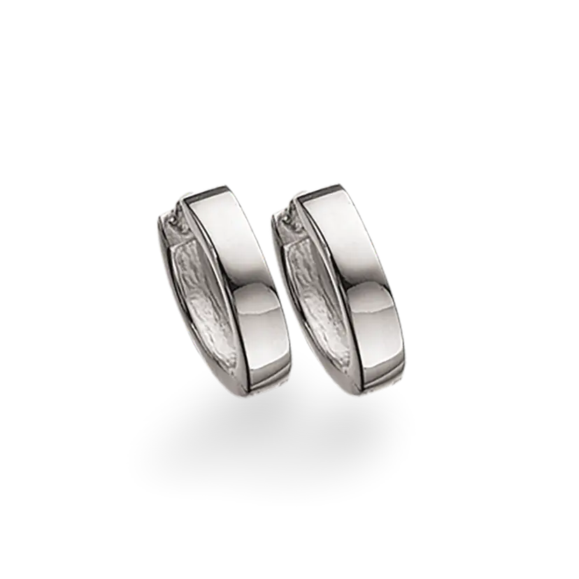 Scrouples Scrouples - Sølv creoler 2,9x12mm - 193082