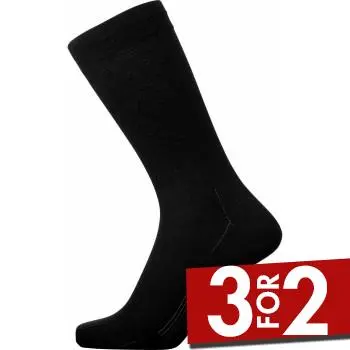 Egtved Egtved Strømper Bamboo Socks Svart Str 45/48 Herre