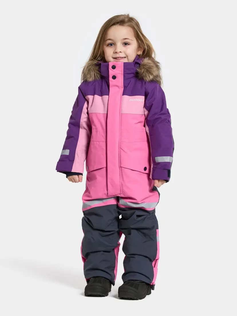 Didriksons Didriksons Bjarven Vinterdress Sweet Pink (90 / 1,5-2 år)