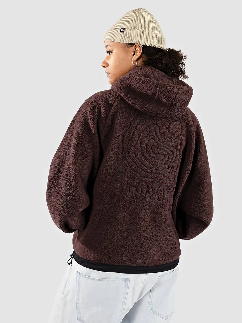 Carhartt Wip Carhartt WIP Helix Fleece Jakke brun