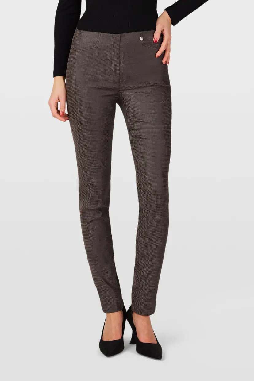ROBELL ROSE TROUSERS TOFFEE