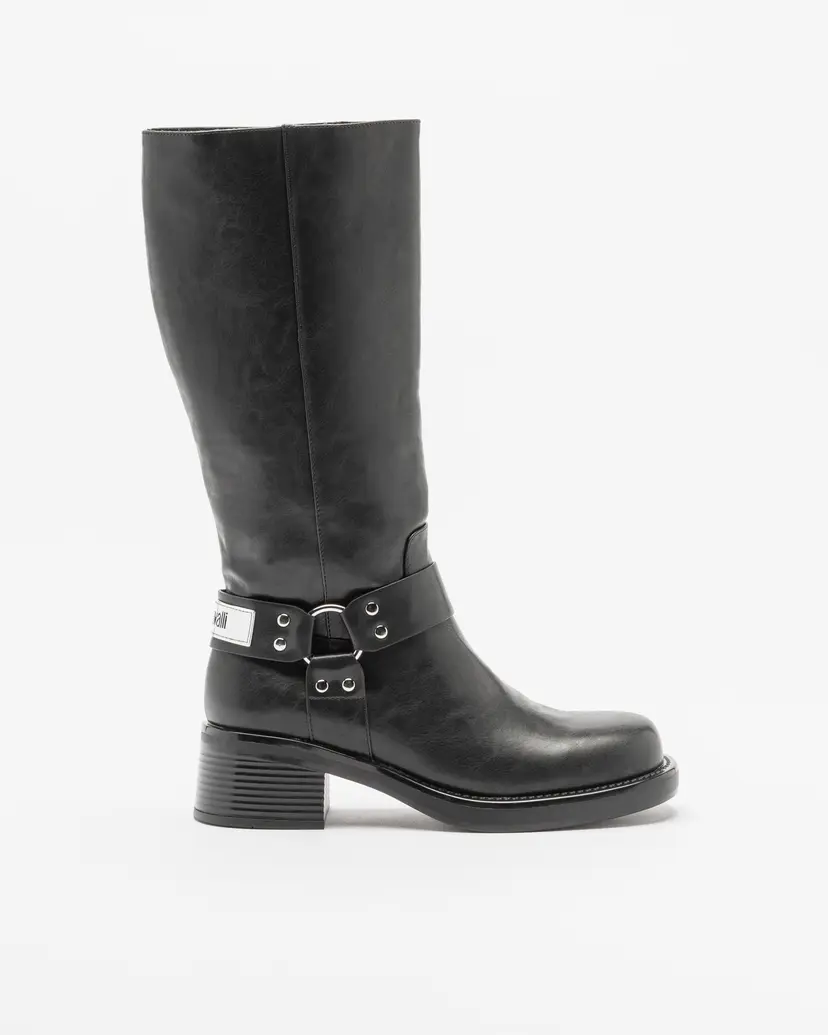 Just Cavalli Just Cavalli Kingo Black Knee high boots