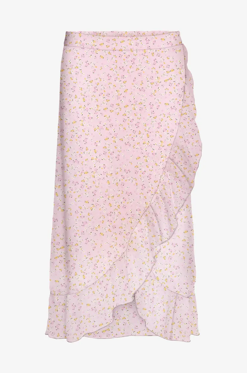 Vero Moda Skjørt vmSmilla H/W Wrap Skirt Wvn - Rosa
