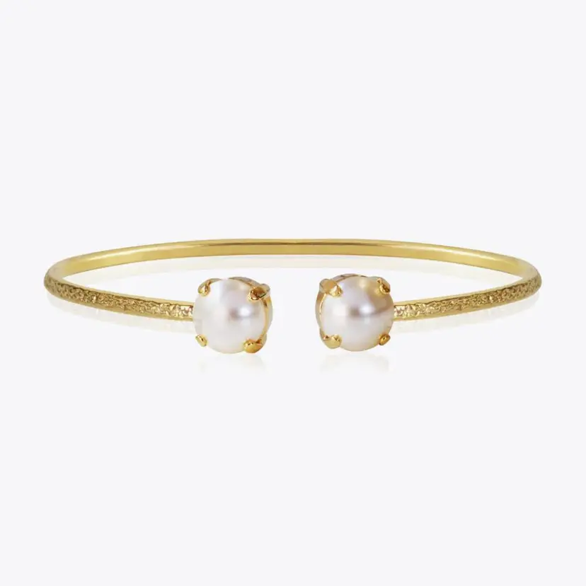 Caroline Svedbom Classic Petite Bracelet Gold Pearl