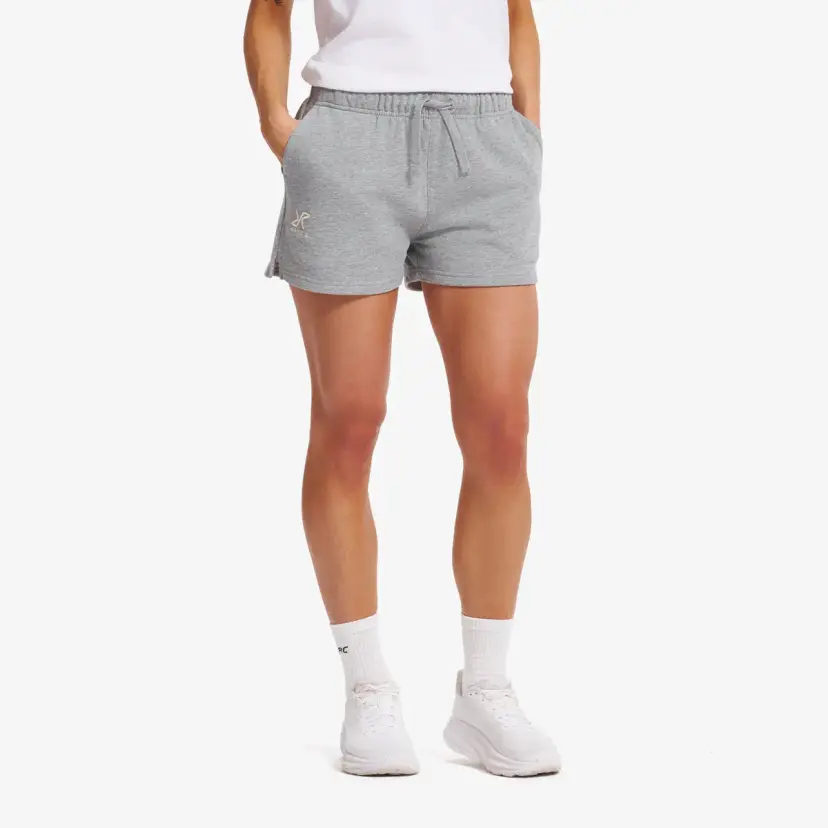 RevolutionRace RVRC Sweat Shorts Dame Grey Melange
