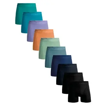Muchachomalo Muchachomalo 10P Solid Cotton Boxers Ubestemt Farge bomull Small Herre