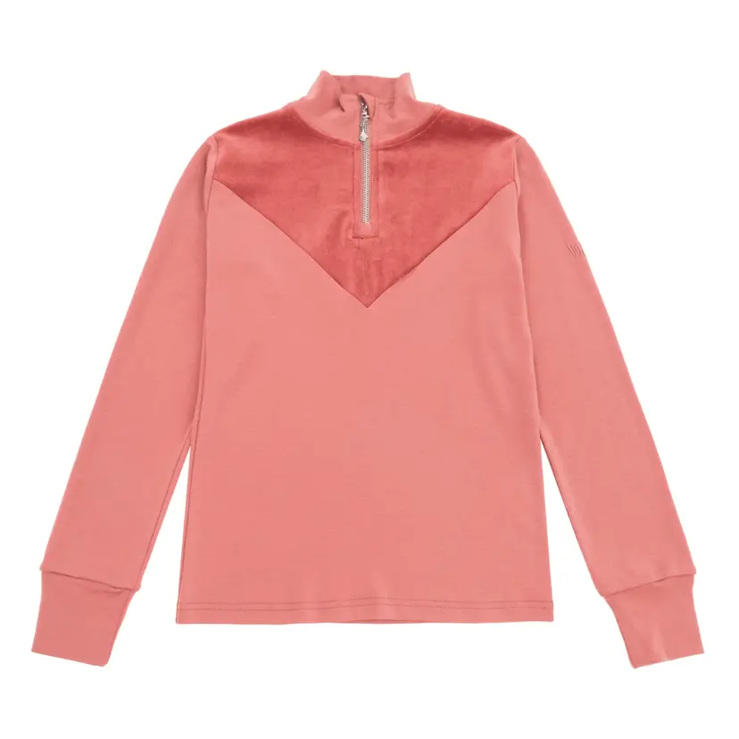 Woolland WoolLand - Genser Sirdal Half-Zip Burned Rose