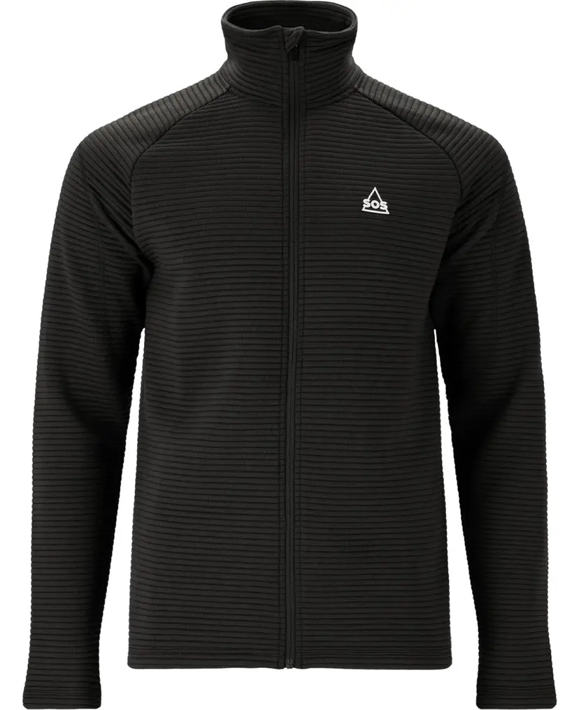 SOS SOS Muju M Full Zip Midlayer Black