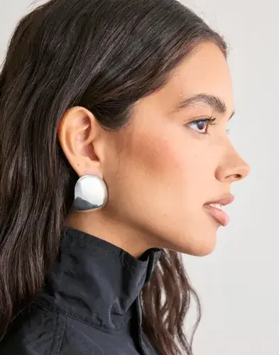 Pilgrim Pilgrim - Sølv - Sparkle Earrings