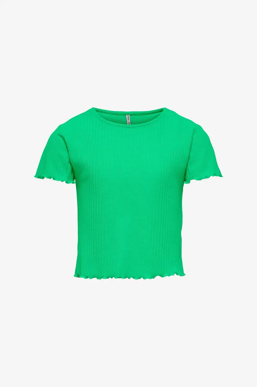 Kids Only Topp kogNella S/S O-neck Top Jrs - Grønn