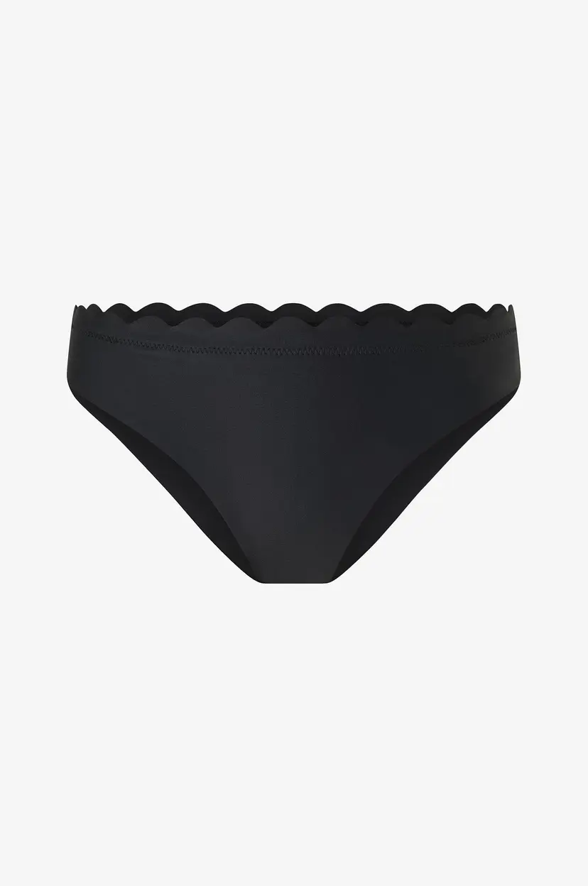 KAANDA Beach life Bikinitruse Sacllop High Cut Hipster - Svart