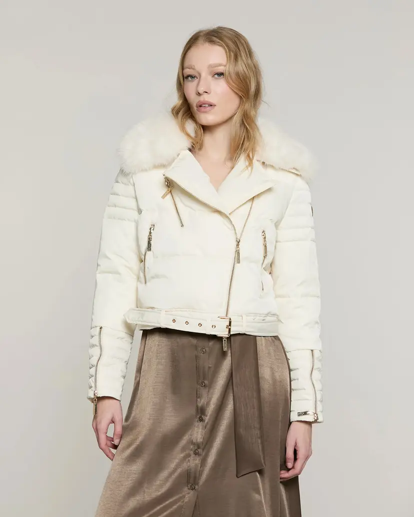 Relish Relish PICHA White Cropped Jacket