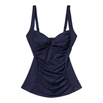 Panos Emporio Panos Emporio Ravenna Solid Tankini Marine Dame
