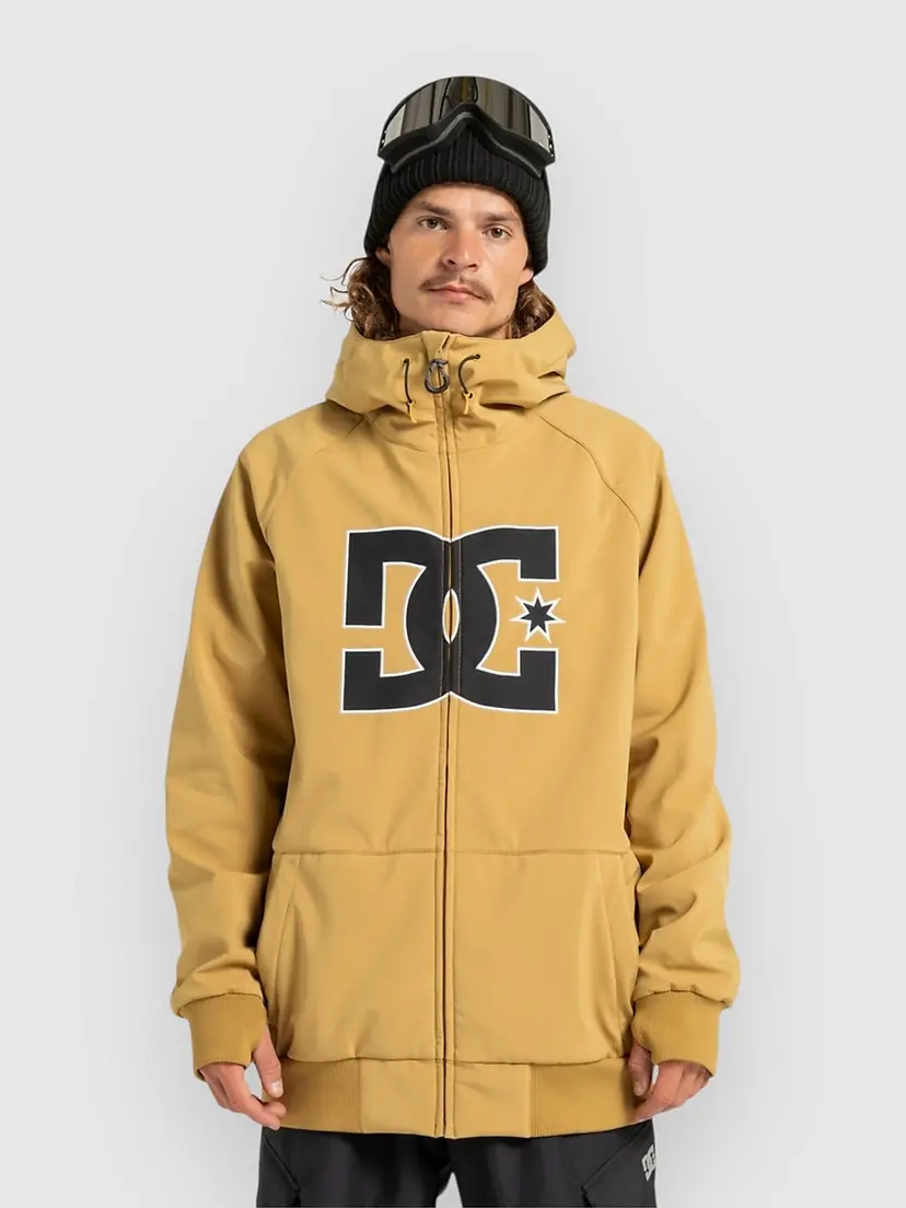 Dc DC Spectrum Softshell Jakke gul